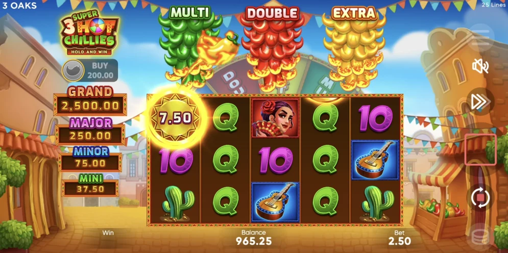 3 Super Hot Chillies Slot
